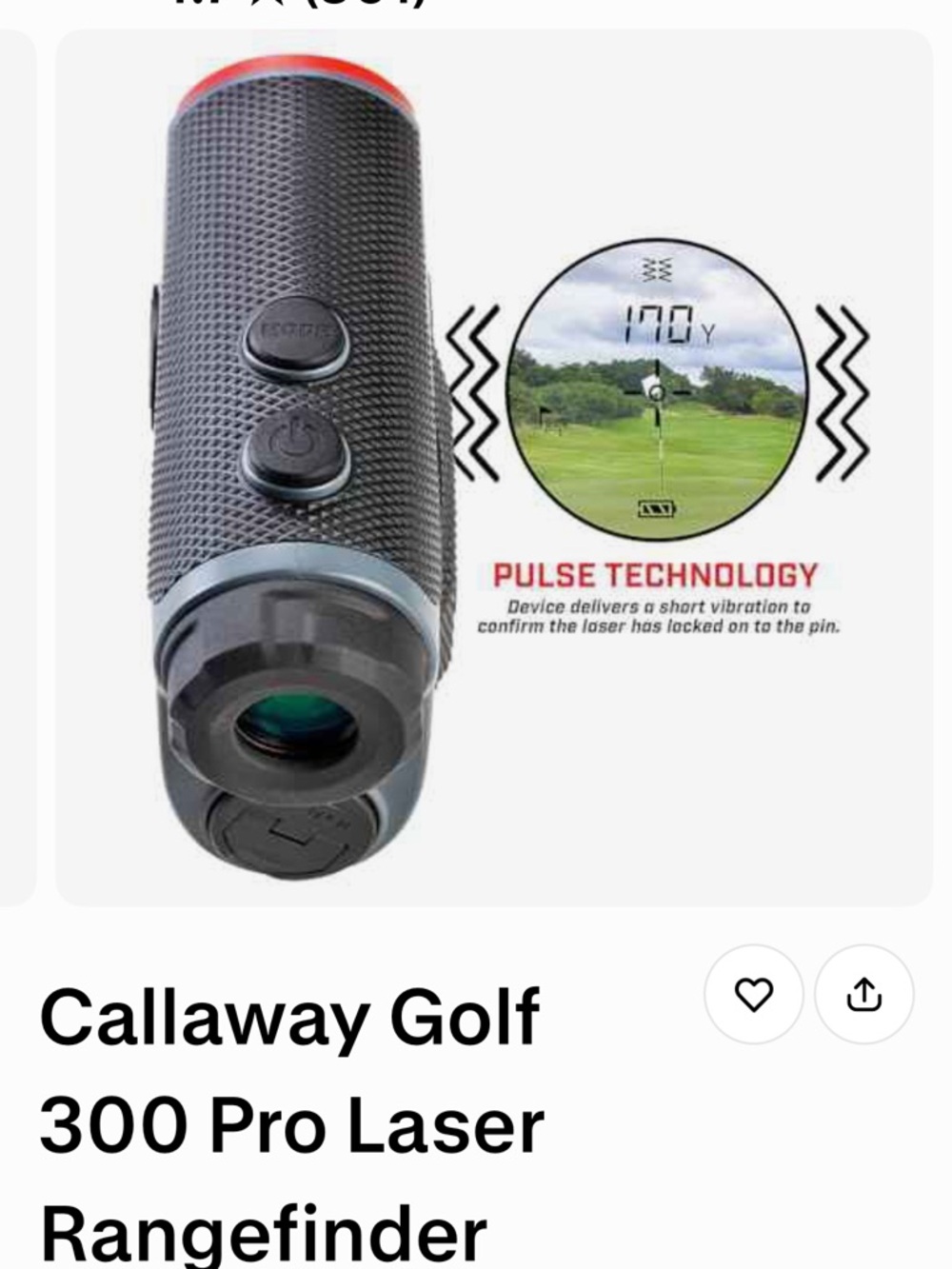 Callaway 300 pro rangefinder - Picture 3 of 3